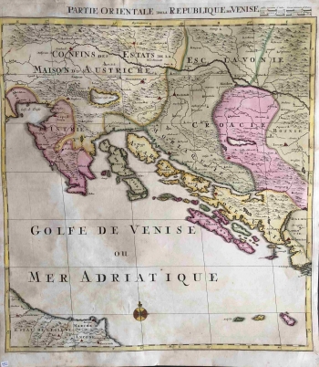 MORTIER,  PIERRE: VENETIAN ISTRIA AND DALMATIA WITH NEIGHBOURING LANDS